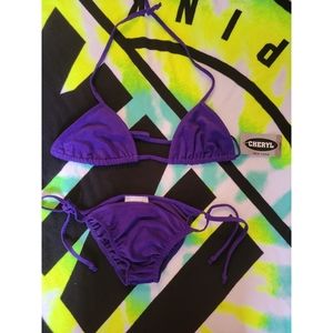 NWT Triangle bikini Size (Large)
